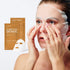 GLAM UP Sheet Mask Clarifying Oatmeal (10 sheets) - Smooths Skin Texture...
