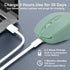 Bluetooth Mouse,Rechargeable Wireless Mouse for Laptop/iPad/MacBook Pro/Air, Silent Mouse Portable Slim for Surface Pro/PC/Lenovo/Samsung Tablet (...