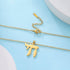 VASSAGO Jewish Hebrew Chai Pendant Necklace for Men Women Chai Symbol Stainless Steel Jewish Chai Arabic Chain Amulet Religion Jewelry Gifts...