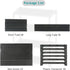3 Tier Small Shoe Rack, Narrow Stackable Kids Toddler Adult Shoe Storage Organizer Shelf for Closet Floor Front Door Entrance Entryway, Free Stand...