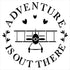 Adventure is Out There Airplane Stencil by StudioR12 | Craft DIY Kids Bedroom Decor | Paint Playroom Sign | Reusable Mylar Template | Select Size ...