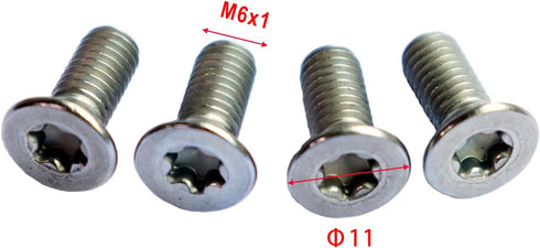 4PCS N10648301 Rotor Screws for Brake Discs Compatible with Audi VW & Volkswagen...