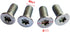 4PCS N10648301 Rotor Screws for Brake Discs Compatible with Audi VW & Volkswagen...