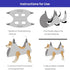 Pet Grooming Hammock for Dogs & Cats, Pet Grooming Hammock, Pet Grooming Sling, Dog Grooming Harness, Restraint Bag, Helper, Pet Nail Clip Bag for...