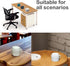 Desk Cup Holder,FINTHECH Suction Cup Holder with Strong Suction Cups, can be Used on Smooth Flat Surfaces, nightstands, Bathroom Cup Holders, Dres...