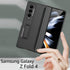 Case for Samsung Galaxy Z Fold 4 5G Magnetic Hinge Protective Case with 3 Adjustable Stand Modes,Ultra Thin Luxury PC Shockproof Anti-scratch Kick...