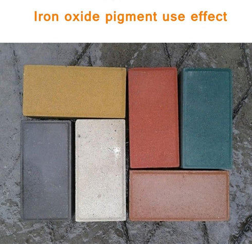 Iron Oxide Powder, Concrete Dye Cement Colors Pigments for Concrete, Tile, Cement, Brick, Paint Coloring, Paving way (4 oz, Yellow)...