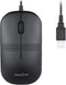 Perixx PERIMICE-503B Wired Optical Washable Mouse, Black (11419)...