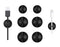 Cable Wire cord clips Organizer Holder Clamp Self-Adhesive Cord Management System for Charging USB Network Headphone Cables for Car Desk Office Ho...