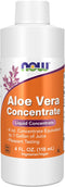 NOW Supplements, Aloe Vera Concentrate (40:1 Concentrate Contains Active Polysaccharides), 4-Ounce...