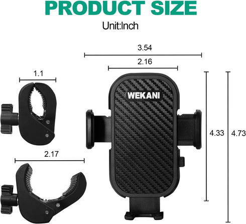 Golf Cart Phone Holder for EZGO/Club Car/Yamaha, Phone Mount for iPhone,Google Pixel, Galaxy,Universal Phone Holder with 360° Rotatable Adjustable...