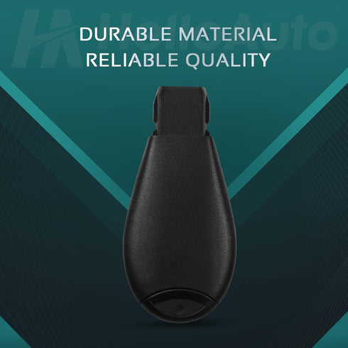Key Fob Replacement Key Fob for Dodge Grand Caravan 2008-2012, Key Fob for Challenger Charger Durango for Ram 3 Button M3N5WY783X 433Mhz...