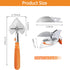 Miter Shears,Angular Cutting Molding with Miter Gauge,Multifunctional Molding Cutter Easy Cutting 45-180 Degree Angles,for PVC trunking,Bamboo Pop...