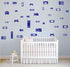 Gaming Wall Decal for Kids Room – Game Console and Controller Vinyl Sticker for Boys Bedroom – Removable Gamer Art Decoration for Playroom or Teen...