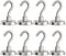 Magnetic Hooks Heavy Duty, 100 lbs Strong Hooks for Hanging, Magnet with Hook for Cruise, Grill, Fridge, Pack of 8......