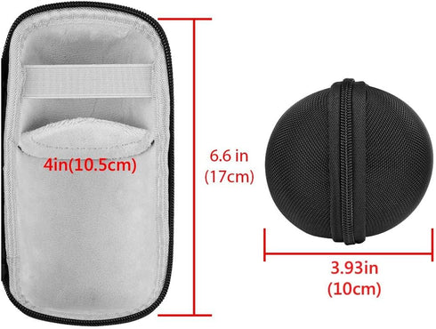 Geekria Shield Speaker Case Compatible with Ultimate Ears Wonderboom 3, 2 Bluetooth Speakers Case Cover, Replacement Hard Shell Portable Speaker P...