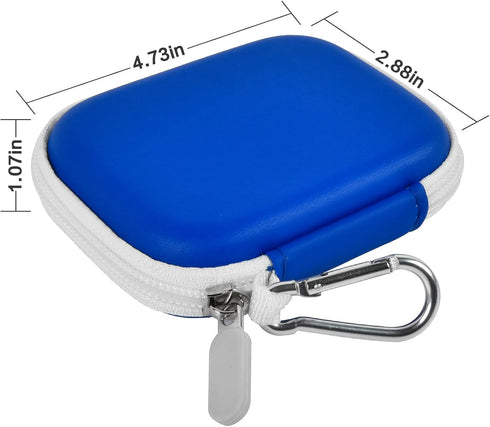 Case Compatible with KardiaMobile Card Personal EKG Monitor. Portable Heart Rate Monitor Card Storage Carrying Bag, Travel Protective Holder Organ...