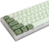GTSP 124-Key Matcha Keycaps for 65 75 100 Percent 60% Keyboard XDA Keycap Set Dye-Sub for Cherry Mx Gateron Kailh Switch (Matcha English)...