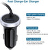 USB C Car Charger, 3.4A Fast Charging Car Adapter+3ft Type C Cable for Samsung Galaxy S24 S23 S22 S21 S20 S10 Note 20 A10E A20 A50 A51 A71 A11,LG ...