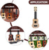 Kisangel 1pc Wooden Kids Ukulele Toy Toddler Guitar Classical Instrument Ukulele Musical Toy for Preschool Children (Beige)...