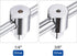 uxcell 1/4" and 3/8" Drive Sliding Wrench Breaker Bar T-Handle Socket Hand Tool 2pcs...