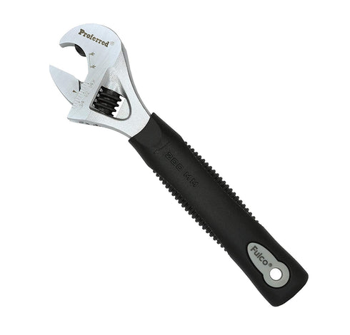 Proferred T09002 Ratcheting Adjustable Wrench, Matte Finish, 8"...