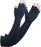 Long Arthritis Compression Gloves for Women Men, Copper Gloves for Joint Pain Relief, Swelling, RSI, Fingerless Carpal Tunnel Glove for Work, Comp...