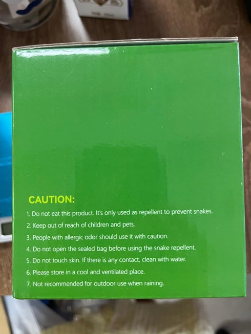 12 Packs Powerful Snake Repellent for Yard, Natural Repellent Balls for Snake Outdoor Camping Fishing, Snake Away Repellent to Keep Snakes Rats Aw...