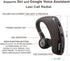 Ambar Wireless Bluetooth Earpiece with Built-in Mic – Ideal for Hands-Free Calling, Compatible with iPhone & Android – Perfect for Driving, Office...