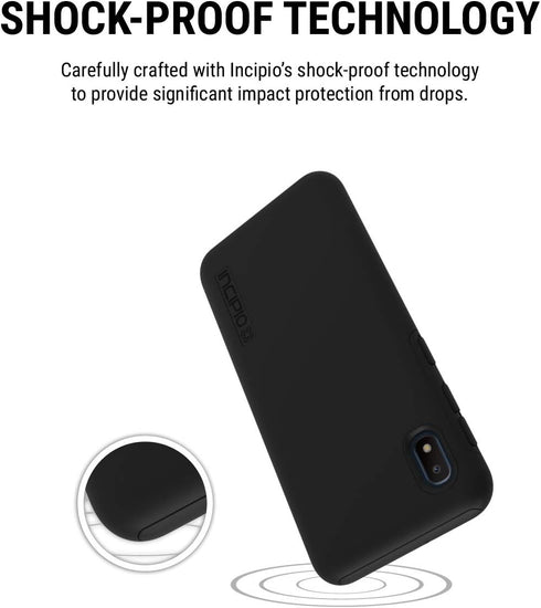 Incipio DualPro Case Compatible with Samsung Galaxy A10e - Black...