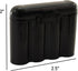 Powertron 5 AA/AAA / CR123A Black Battery Holder Storage Cases...