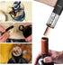 Electric Wine Bottle Opener, Wine Opener Corkscrew Key Set with Foil Cutter,Automatic Reusable Easy Carry Black Wine Opener Gift for Waiter Women ...