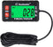 Runleader Hour Meter Tachometer, Maintenance Reminder, Alert RPM Reminder, Multi-Color Backlit Display,Initial Hours Settable, Use for Lawn Mower ...