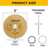 Glass Cutting Disc,5inch Ultra-Thin Diamond Grinding Wheels for Angle Grinder,with Arbor 4/5" 5/8" 7/8" Power Rotary Tool Cutting Wheels for Jade,...