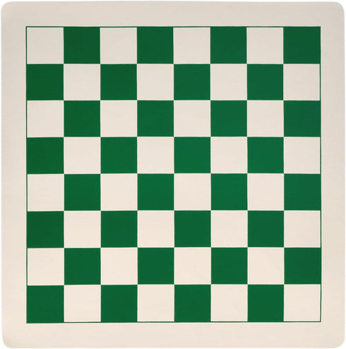 Roll Up Vinyl Chess Board Tournament 15.5" Chess Mat - Lightweight & Non Slip Portable Professional Club Chess Board for Beginner and Kids-Only Ch...