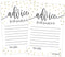 Hadley Designs 25 Gold New Mommy or Parent Advice Cards, Activities Ideas, Wisdom Message for Parent To Be, Boy Girl Co-Ed Couples Gender Reveal, ...