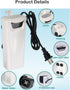 Aquarium Filter Fish Tank Filter for Turtle Tanks, Reptiles, Amphibians, Frog, Cichlids, Newt or Fish Tank Waterfall Flow Water Clean Pump (White ...