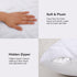 Soft Faux Fur Throw Pillow Covers 12x20 - Plush Short Wool Velvet Decorative lumbar Pillow Covers - Couch Sofa Pillow Covers for Living Room with ...