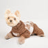 Dog Pajamas Spring Dog Sweaters for Small Dogs Girl Boy Chihuahua Clothes Lightweight Fleece Pet Jumpsuit Cat Onesie Clothing, XS, Beige...