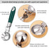 Ice cream scoop,With trigger,Stainless Steel Metal,Sturdy and durable,Useful spooner,Convenient to use,Gift,Set of 3,Dessert spoons used for cake ...