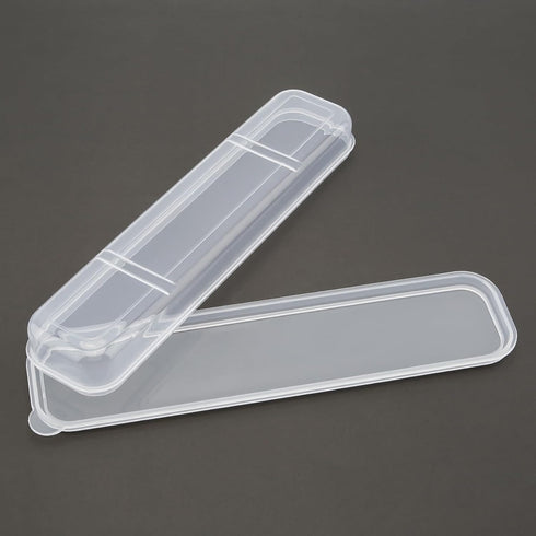 OriGlam Portable Flatware Box Travel Tableware Storage Case, Simple Tableware Storage Box Case for Cutlery Kit (White)...