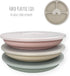 Hippypotamus Lids for Toddler Plates - Fits Silicone Baby Plates 7.75 in. Diameter - BPA Free - Set of 3 (Clear Lids)...