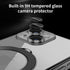 MANLENO Magnetic Case for iPhone 15 Case Magsafe with Invisible Kickstand Plating 10FT Shockproof Soft Rubber Clear Protective Phone Case (Black)...