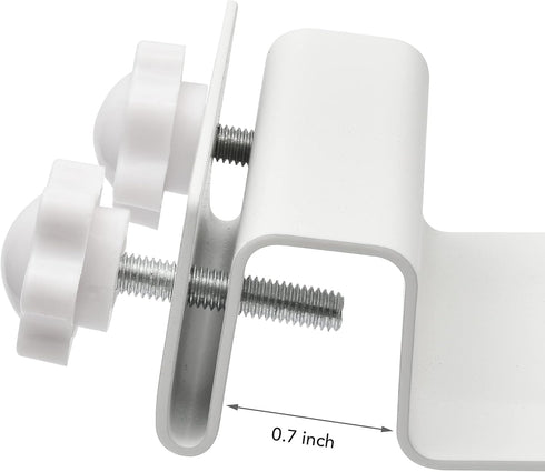 Aobelieve Gutter Mount for Ring Solar Panel, White...