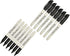 (12-Black/Pack) Marker Pens for Low Vision, Bold Writing Water Ink Marker Pens for Visual Impairment, Best Pens for Seniors & Elderly People...