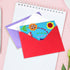 Hicdaw Kids Greeting Card Making Kit, 9Pcs Card Making Kits for Kids Thank You Card Kit DIY Handmade Card Making Supplies Art Crafts Crafty Set Te...