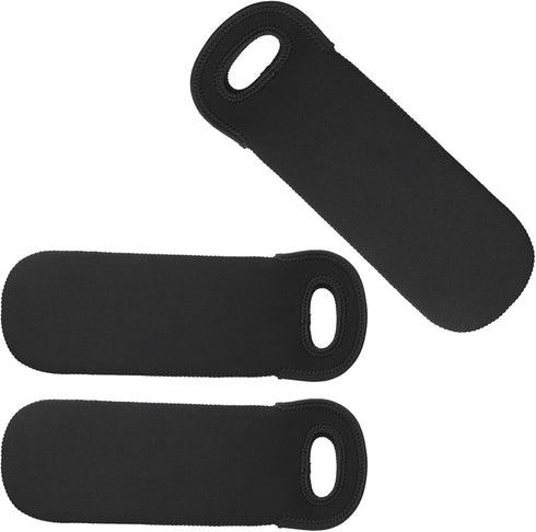 3pcs Wine Carrier Travel Bag, Thick Insulating Neoprene Wine Tote Travel or Gift Bag Waterproof Dustproof Champagne Bottle Bag...