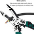 10-in-1 Wire Stripper Pliers, Cable cutters, C-RV Multifunctional Wire Cutter Stripping Tool for Electric Cable Stripping Cutting and Crimping...