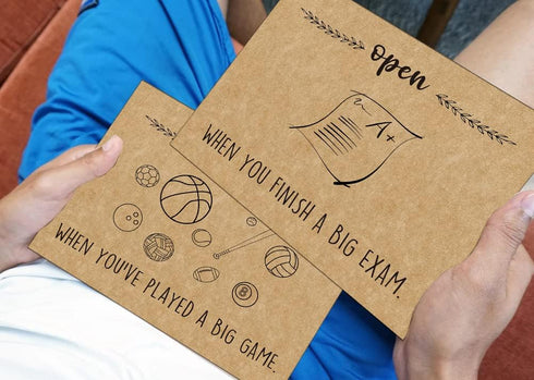 Open When Envelopes for College University Life, New Academic Year Begins Gift, Go to School Gift for Son Daughter Sibling, Going Away Envelopes G...