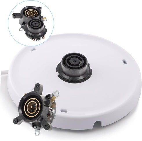 Ciieeo 4 Sets Electric Kettle Thermostat Base for Electric Kettle Kitchen Electric Kettle Base Thermostats for Home Temperature Control Coupler Ho...